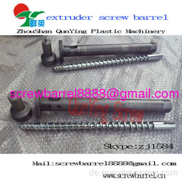 Extruder Screw Barrel Plastic Extruder Barrel und Schraube